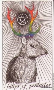 Lá Father of Pentacles - Wild Unknown Tarot 38