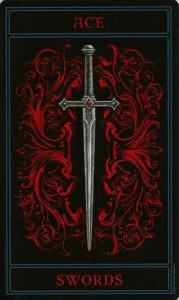 Ý Nghĩa Lá Bài Ace of Swords Bộ Bài Gothic Tarot 14