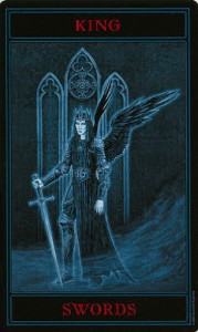 Ý Nghĩa Lá King of Swords Bộ Bài Gothic Tarot 8