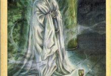 Lá King of Cups - Ghosts and Spirits Tarot 8