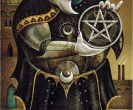 Lá King of Pentacles - Deviant Moon Tarot 11