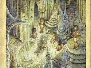 Lá Nine of Pentacles - Ghosts and Spirits Tarot 14