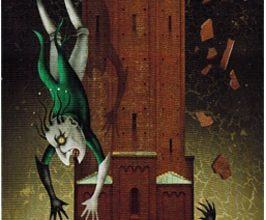 Lá XVI. The Tower - Deviant Moon Tarot 8