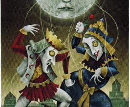 Lá XVIII. The Moon - Deviant Moon Tarot 8