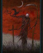 Ý Nghĩ Lá XIII. Death Bộ Bài Gothic Tarot 8