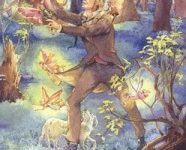 Lá 0. The Fool - Victorian Fairy Tarot 3