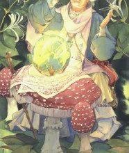 Lá 2. The Seeress - Victorian Fairy Tarot 3