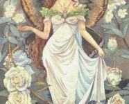 Lá 6. The Fairy Bride - Victorian Fairy Tarot 15