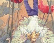 Lá 12. The Hanging Fairy - Victorian Fairy Tarot 42