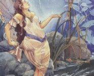 Lá 17. The Stars - Victorian Fairy Tarot 20
