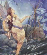 Lá 17. The Stars - Victorian Fairy Tarot 15