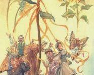 Lá 19. The Sun - Victorian Fairy Tarot 15