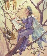 Lá Two of Spring - Victorian Fairy Tarot 16