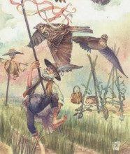 Lá Seven of Spring - Victorian Fairy Tarot 17