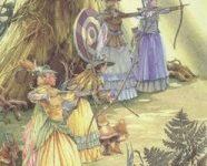 Lá Eight of Spring - Victorian Fairy Tarot 2