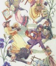 Lá Ten of Spring - Victorian Fairy Tarot 17