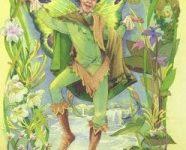 Lá Herald of the Spring - Victorian Fairy Tarot 10