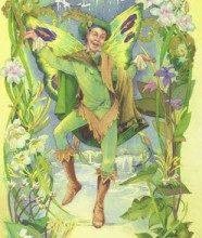 Lá Herald of the Spring - Victorian Fairy Tarot 17