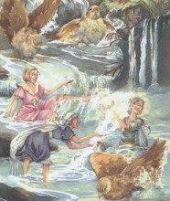 Lá Three of Summer - Victorian Fairy Tarot 9