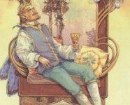 Lá King of Summer - Victorian Fairy Tarot 20