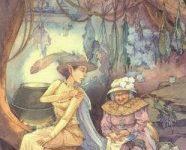 Lá Six of Autumn - Victorian Fairy Tarot 18