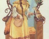 Lá Queen of Autumn - Victorian Fairy Tarot 19