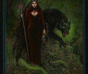 Ý Nghĩa Lá Queen of Wands Bộ Bài Gothic Tarot 14
