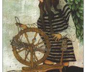Lá 10. The Wheel of Fortune - Dreaming Way Tarot 10