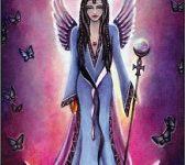 Lá II. The High Priestess - Crystal Visions Tarot 18