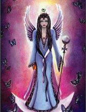 Lá II. The High Priestess - Crystal Visions Tarot 17