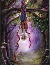 Lá XII. The Hanged Man - Crystal Visions Tarot 16