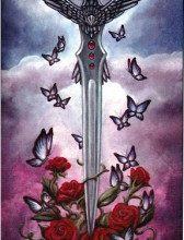 Lá Ace of Swords - Crystal Visions Tarot 5