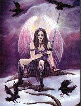 Lá Page of Swords - Crystal Visions Tarot 9