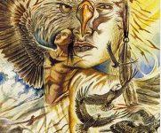Ý Nghĩa Lá Bài 10. Eagle Bộ Bài Winged Enchantment Oracle 17