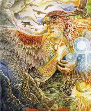 Lá 15. Hawk – Winged Enchantment Oracle 17