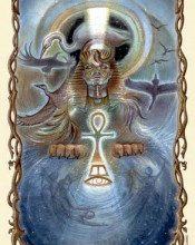 Lá X. The Wheel of Fortune - Fantastical Creatures Tarot 9