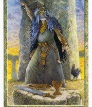 Lá I. The Magician - Druidcraft Tarot 26