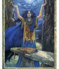 Lá II. The High Priestess - Druidcraft Tarot 15