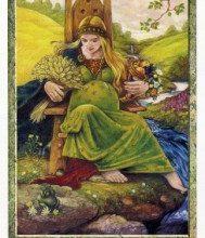 Lá III. The Lady - Druidcraft Tarot 8