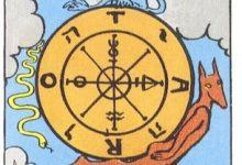 Ý Nghĩa Biểu Tượng 78 Lá Bài Tarot - The Wheel of Fortune 2