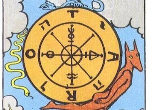 Ý Nghĩa Biểu Tượng 78 Lá Bài Tarot - The Wheel of Fortune 20