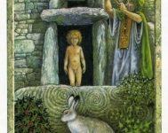 Lá XX. Rebirth - Druidcraft Tarot 15