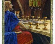 Lá Nine of Cups - Druidcraft Tarot 19