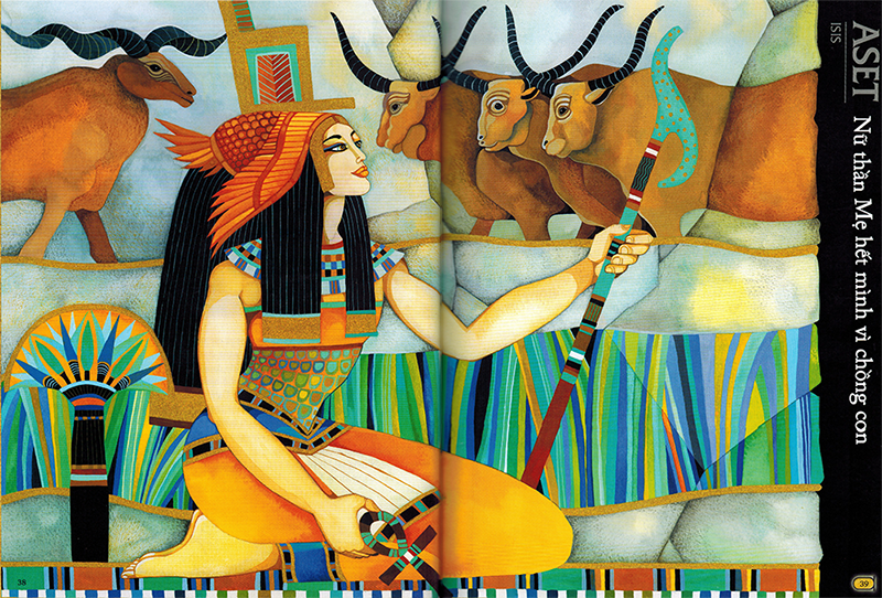 Thần Thoại Ai Cập - Nữ Thần Aset Đi Tìm Chồng 16