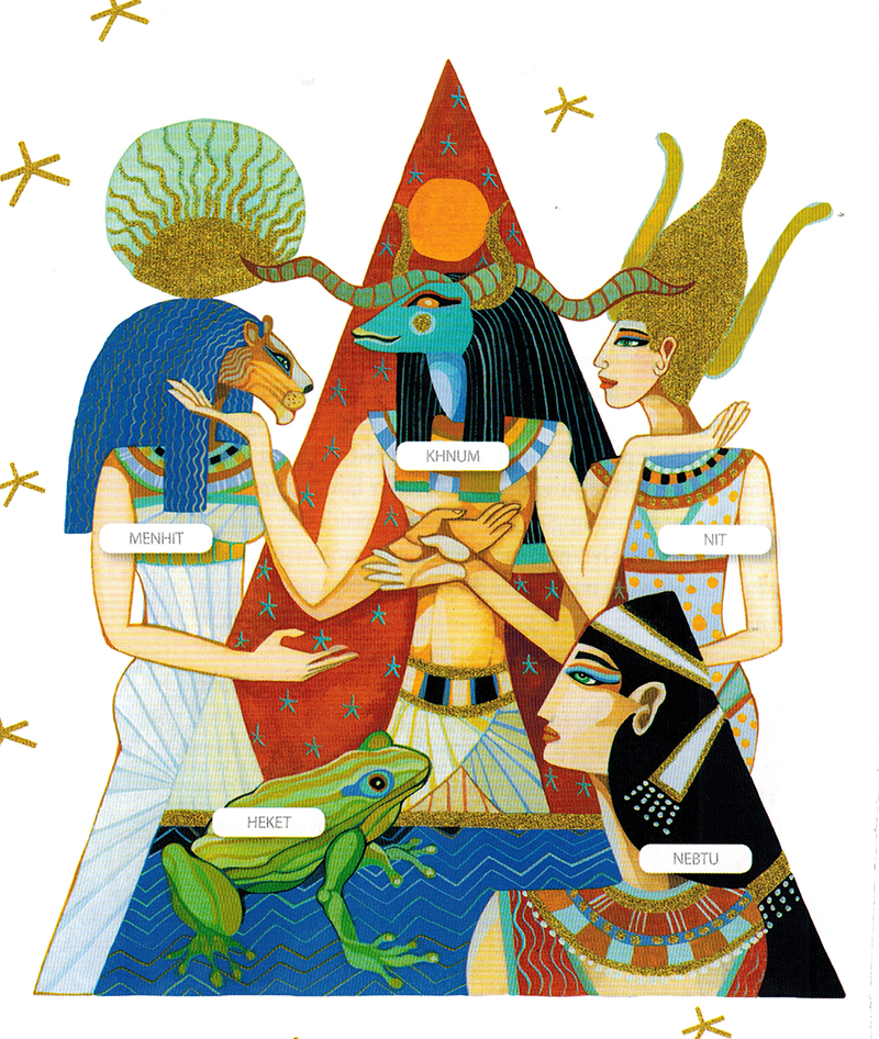 Thần Thoại Ai Cập - Thần Khnum 8