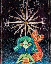 Lá Page of Fire - Cosmos Tarot 141