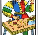 Lá I. The Magician - Tarot of Marseilles 19