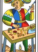 Lá I. The Magician - Tarot of Marseilles 82