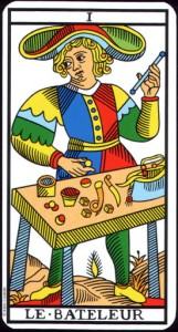 Lá I. The Magician - Tarot of Marseilles 4