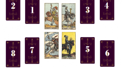 Trải Bài Tarot - Bộ Tứ Hiệp Sĩ 18